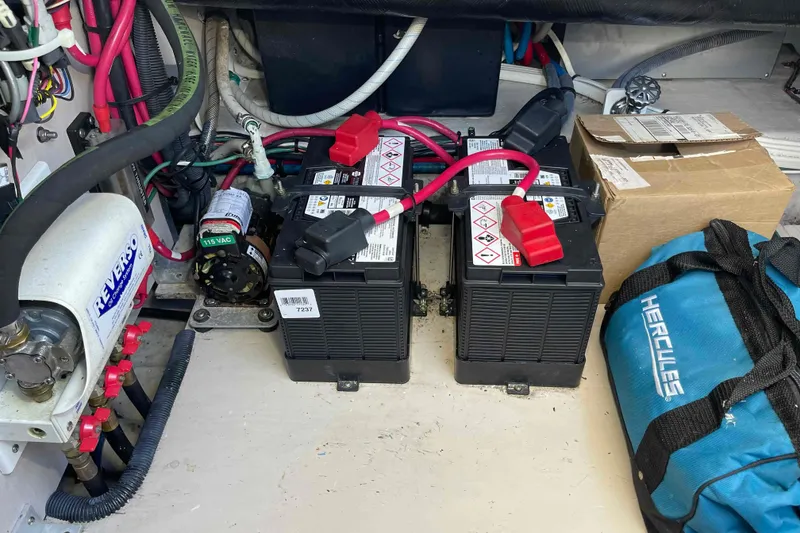 Slide: The Image of Shower area in 2005 Sea Ray 420 Sedan Bridge yacht, featuring sleek design and modern fixtures. - 35