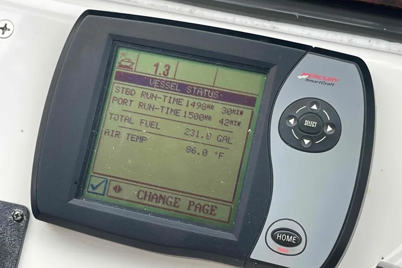 Slide: The Image of Laundry area on a 2005 Sea Ray 420 Sedan Bridge yacht with washer and fan. - 66