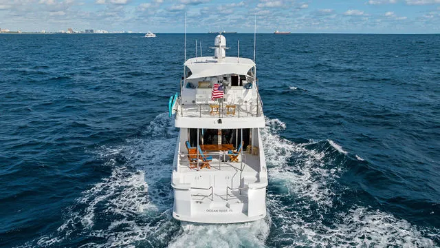 Slide: The Image of Hatteras 75 Cockpit Motor Yacht 2001 - 44