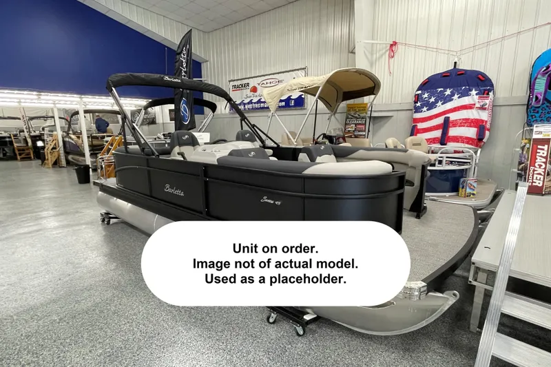 The Image of 2026 Barletta Sanza S20L pontoon boat in showroom, placeholder image. - 3