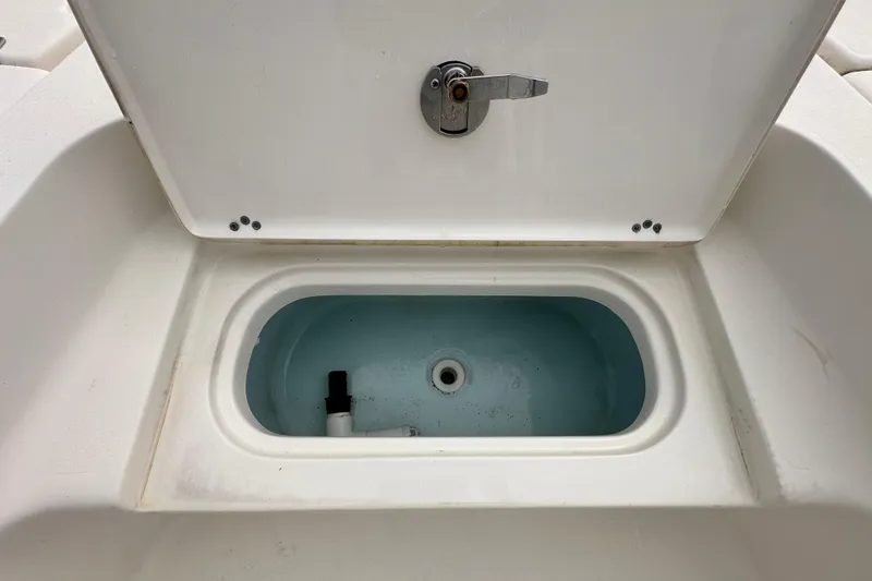 Slide: The Image of Livewell compartment on a 2018 Key West 210 Bay Reef boat. - 30