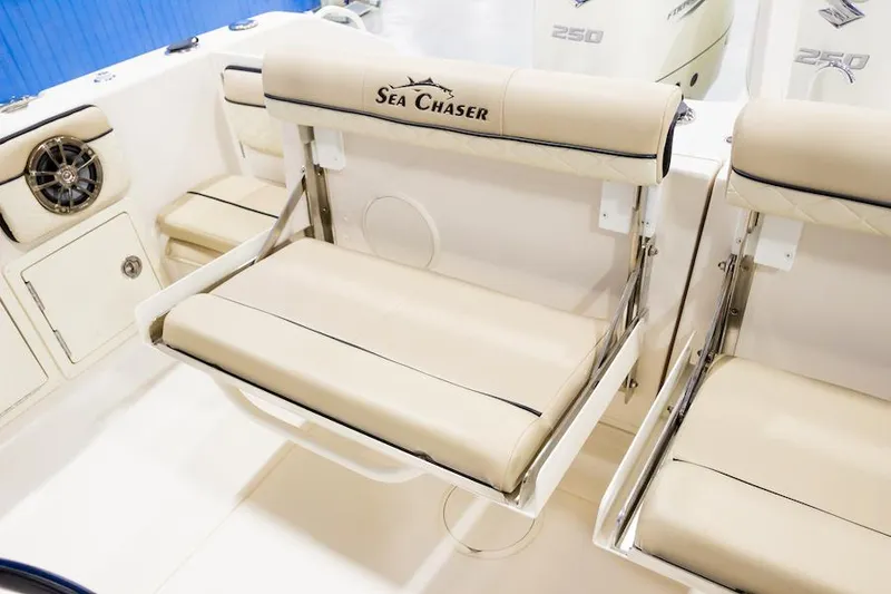 Slide: The Image of Manufacturer Provided Image: Interior of Sea Chaser 27 HFC CC boat, 2026 model. - 7