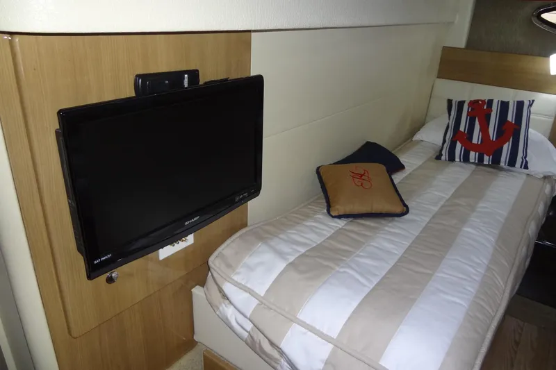 Slide: The Image of Built-in electric stove on 2010 Formula 45 Yacht kitchen. - 56