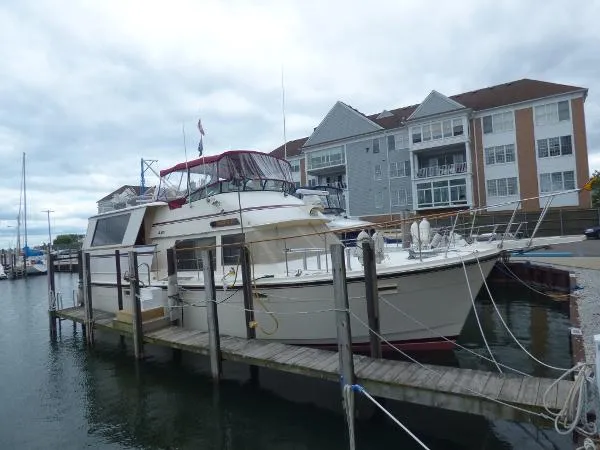 Slide: The Image of Atlantic 47 Motor Yacht 1985 - 1