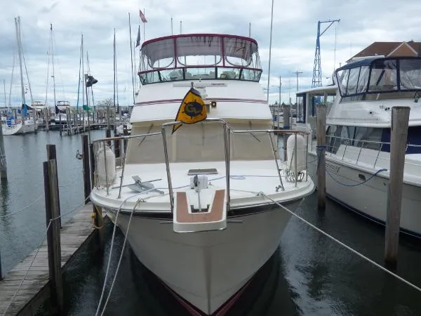 Slide: The Image of Atlantic 47 Motor Yacht 1985 - 2