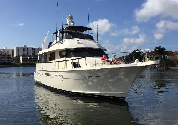 Slide: The Image of Hatteras 67 Cockpit Motor Yacht 1988 - 2