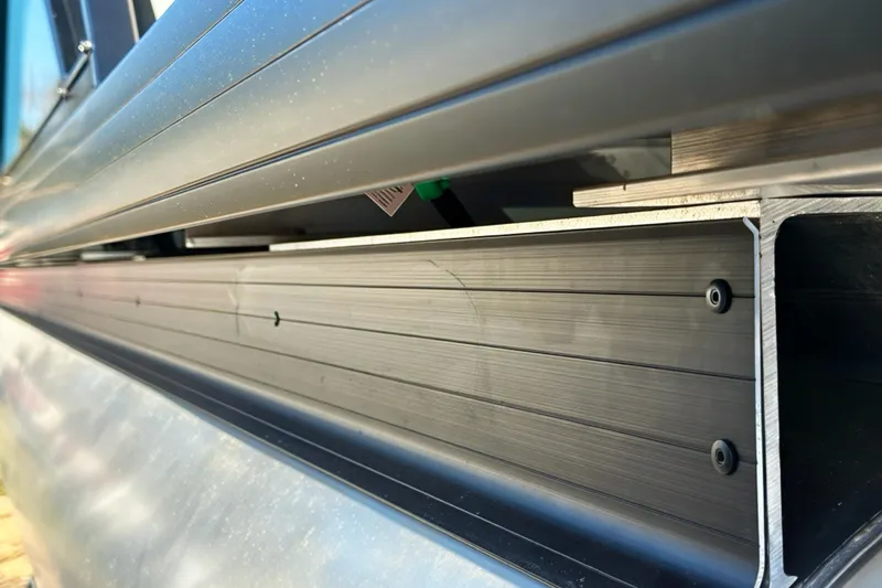 Slide: The Image of Close-up of Sweetwater 2286 QS 2026 aluminum paneling with sleek, modern design. - 38