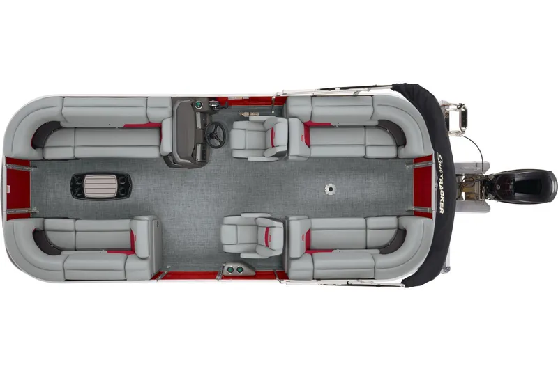 Slide: The Image of Sun Tracker Party Barge 22 DLX 2026 - 35
