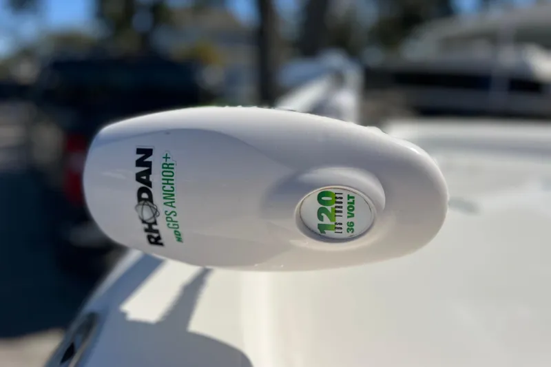 Slide: The Image of Rhōdan GPS Anchor+ on 2021 NauticStar 227 XTS boat, 120 lbs thrust, 36 volt. - 54