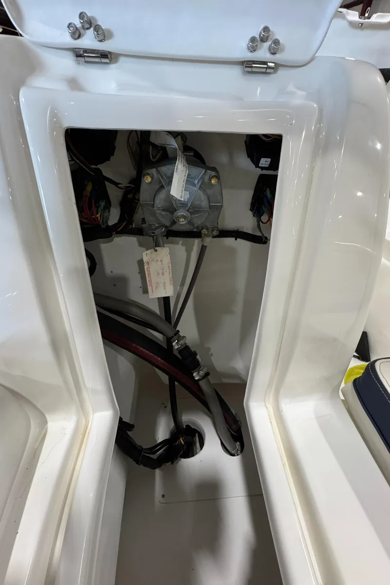 Slide: The Image of 2018 AB Inflatables Nautilus 12 DLX interior compartment view. - 17