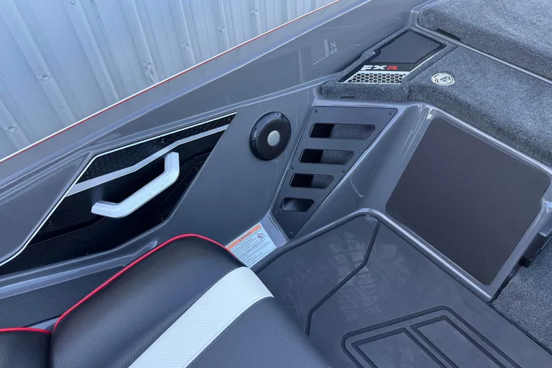 Slide: The Image of 2026 Skeeter FXR20 boat interior with sleek design and modern features. - 9