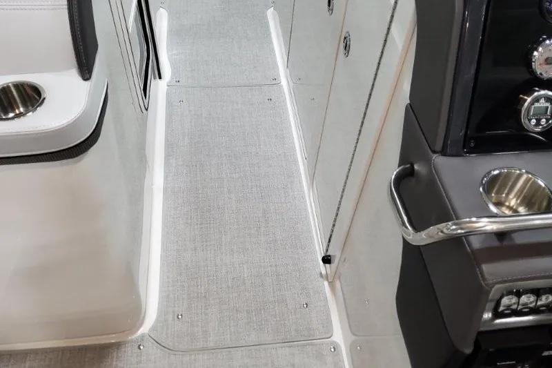 Slide: The Image of Interior of 2026 Formula 310 Bowrider I/O, featuring sleek design and modern controls. - 27