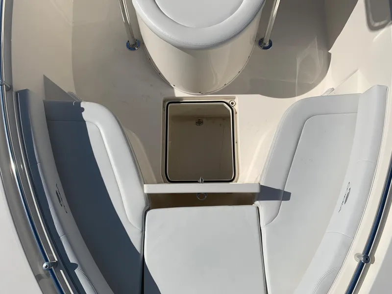 Slide: The Image of Interior view of 2020 Cobia 237 Center Console boat. - 14
