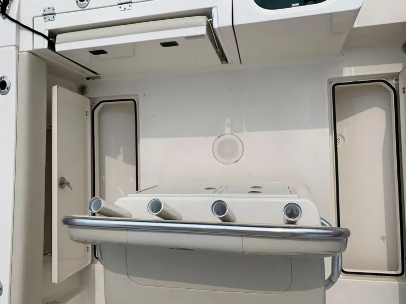 Slide: The Image of Interior view of 2020 Cobia 237 Center Console boat. - 16