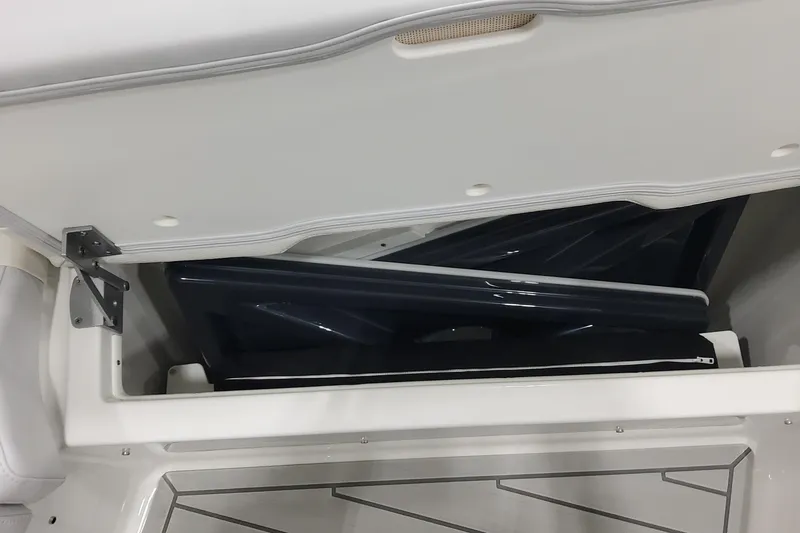 Slide: The Image of Storage compartment in 2026 Formula 400 Super Sport Crossover boat, showcasing sleek design. - 16