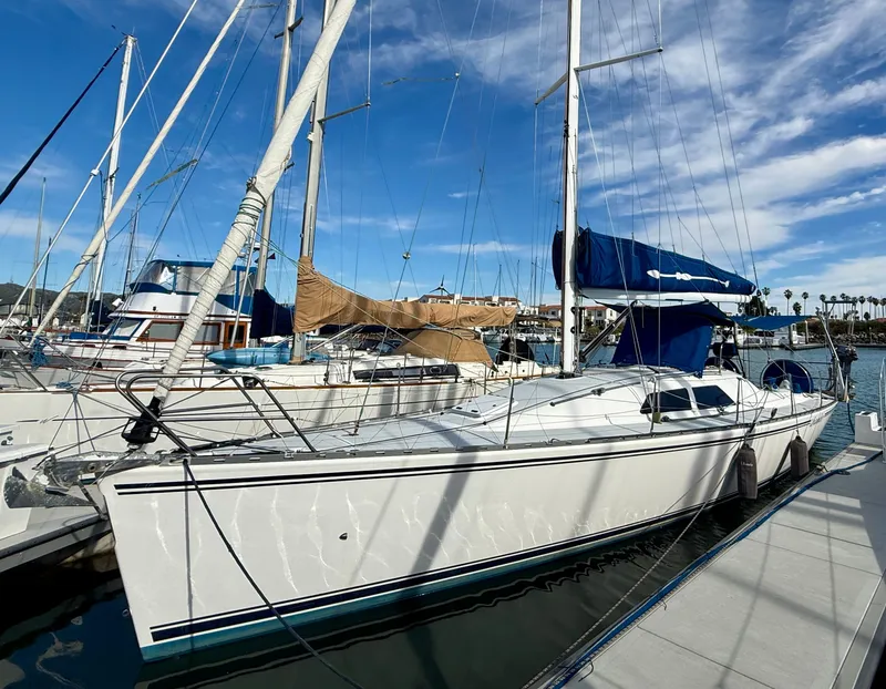 Slide: The Image of Custom Fast Yachts 42 2002 - 1