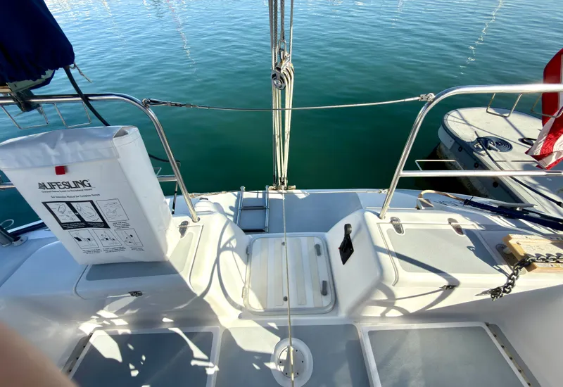 Slide: The Image of Custom Fast Yachts 42 2002 - 17