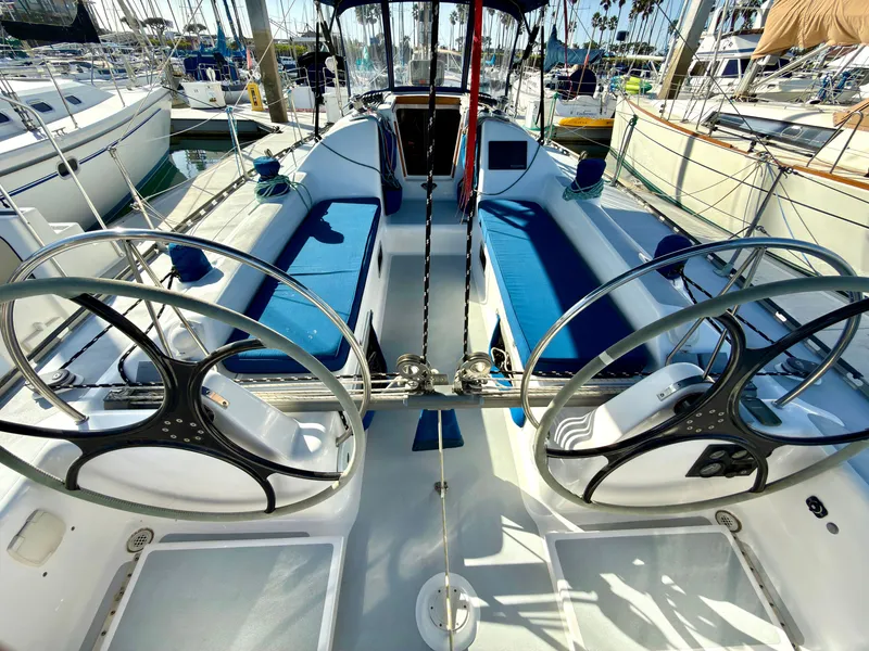 Slide: The Image of Custom Fast Yachts 42 2002 - 5