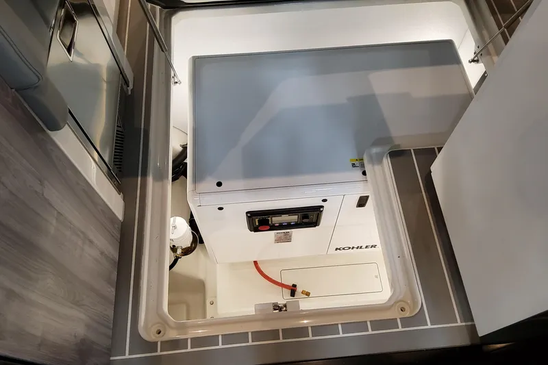 Slide: The Image of 2026 Formula 500 Super Sport Crossover engine compartment with Kohler generator. - 31