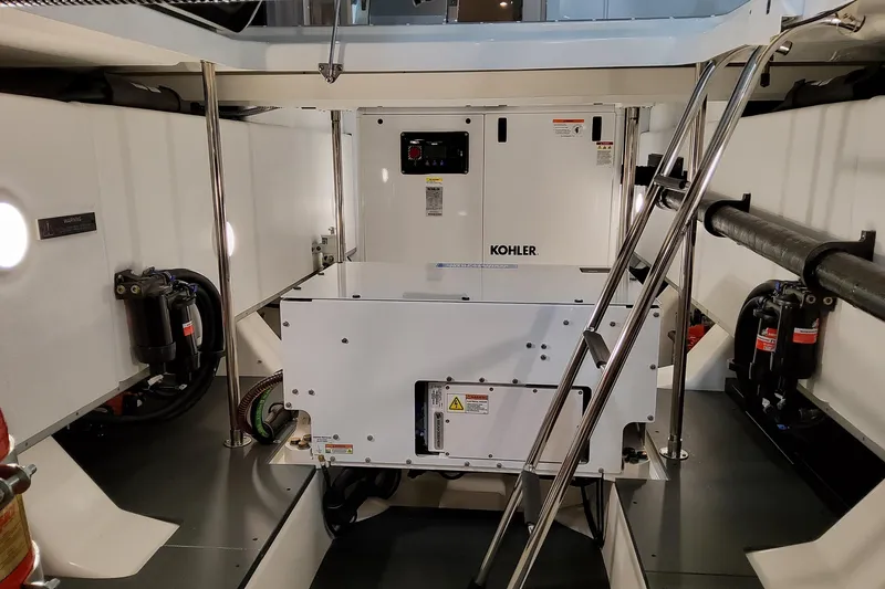 Slide: The Image of Engine room of 2026 Formula 500 Super Sport Crossover with Kohler generator. - 32