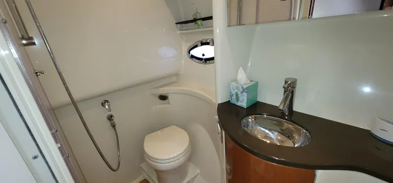Slide: The Image of Bathroom in 2012 Formula 37 Performance Cruiser. - 27