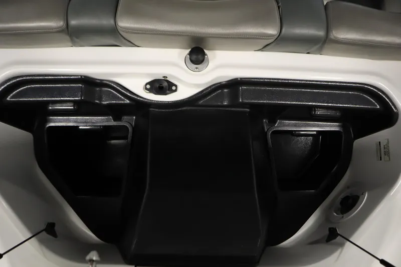 Slide: The Image of 2001 Sea-Doo Challenger 1800 boat interior with seating and storage compartments. - 29