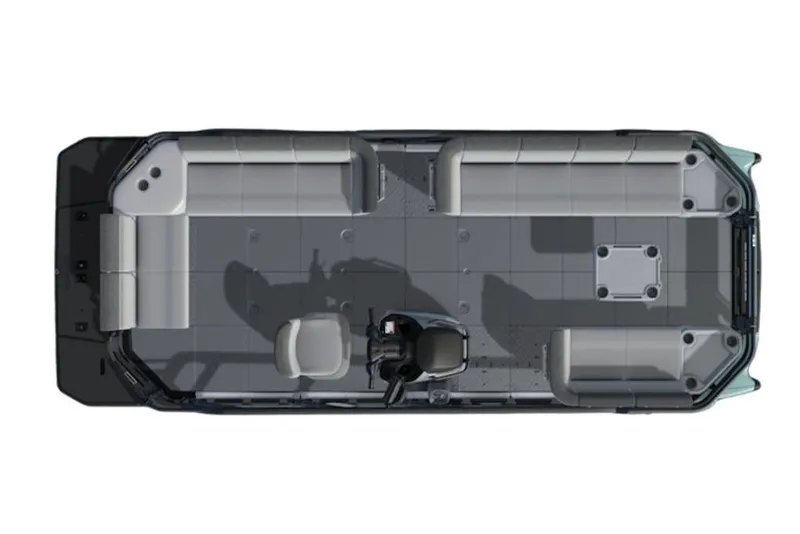 Slide: The Image of Top view of 2026 Sea-Doo Switch Cruise 18. - 1