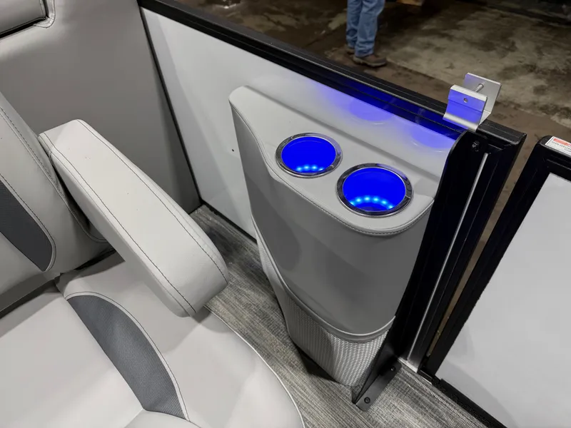 Slide: The Image of Bentley Pontoons Legacy 223 Navigator Quad Lounge Tritoon & Honda 4-Stroke EFI 2026 - 26