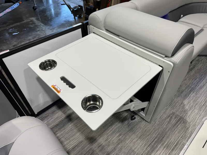 Slide: The Image of Bentley Pontoons Legacy 223 Navigator Quad Lounge Tritoon & Honda 4-Stroke EFI 2026 - 28