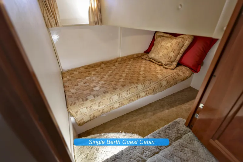 Slide: The Image of Onan Marine Genset in 2004 Carver 466 Motor Yacht engine room. - 28