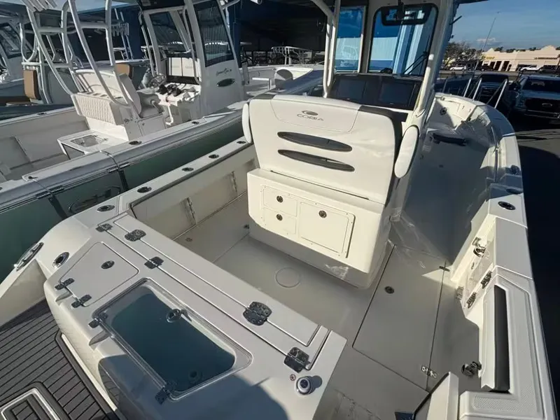 Slide: The Image of 2026 Cobia 245 Center Console boat interior view. - 6
