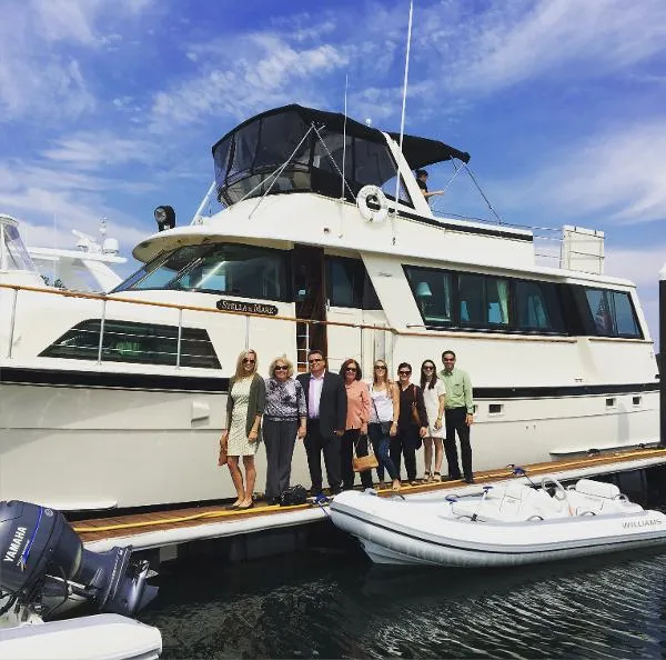 Slide: The Image of Hatteras Motor Yacht USCG COI 35 PASSENGERS! 1979 - 0