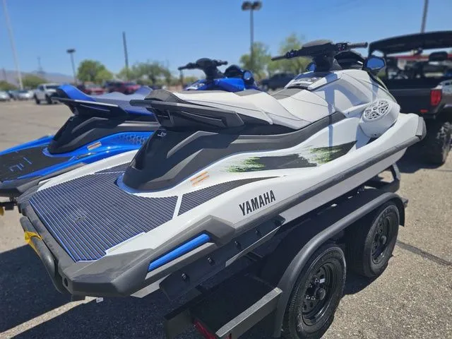 Slide: The Image of 2026 Yamaha WaveRunner VX on trailer outdoors. - 4
