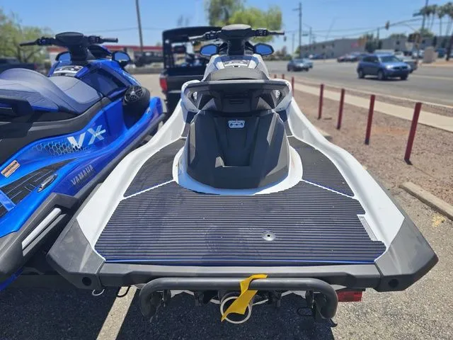 Slide: The Image of 2026 Yamaha WaveRunner VX jet ski parked outdoors. - 5