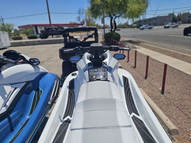 Slide: The Image of 2026 Yamaha WaveRunner GP parked outdoors on a sunny day. - 6