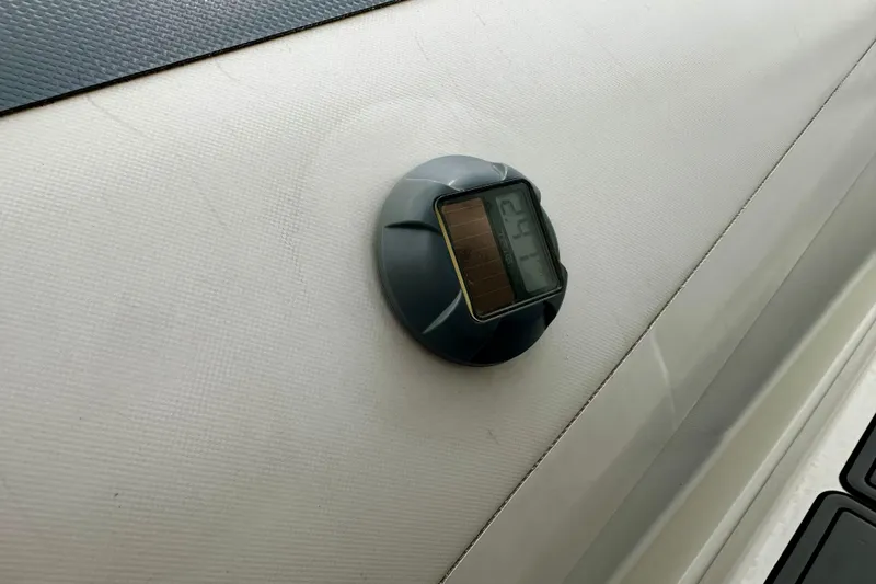 Slide: The Image of Digital gauge on 2022 Brig Eagle 8 inflatable boat surface. - 25