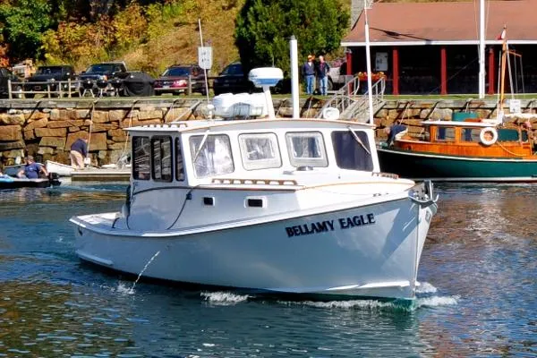Slide: The Image of West Bay Jim Beal Hardtop Fisherman 1987 - 1