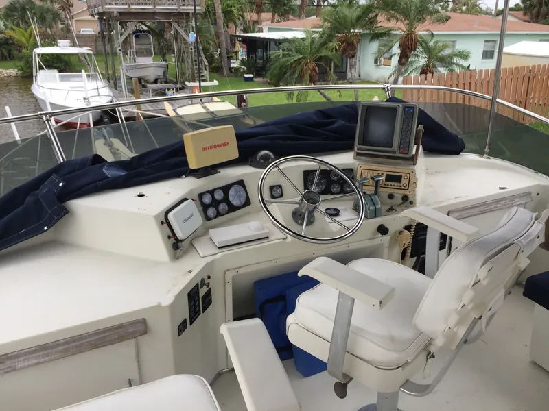 Slide: The Image of Tollycraft Cockpit MY 1988 - 3