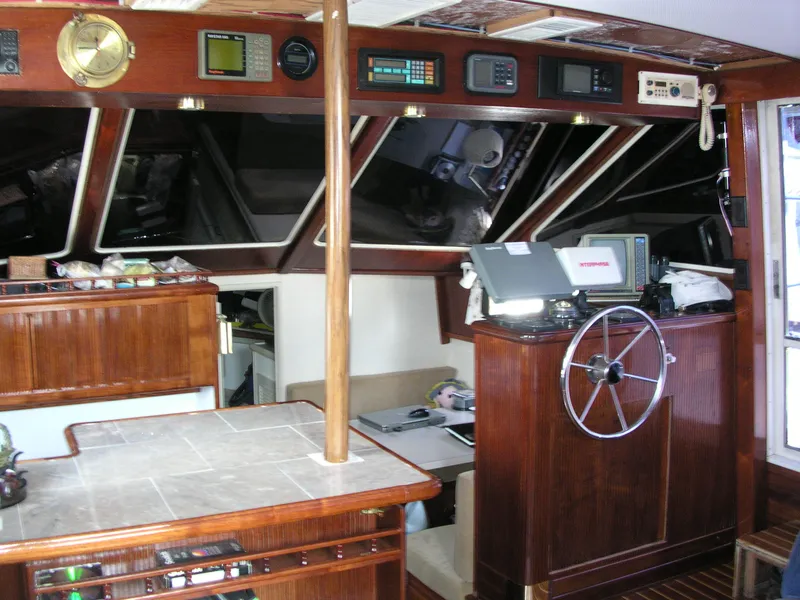 Slide: The Image of Tollycraft Cockpit MY 1988 - 4