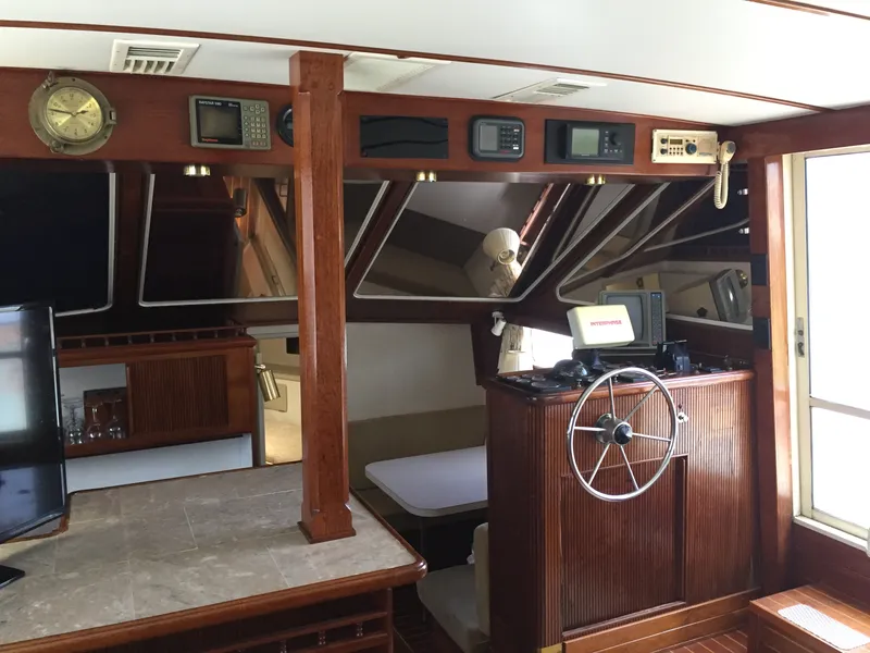 Slide: The Image of Tollycraft Cockpit MY 1988 - 5