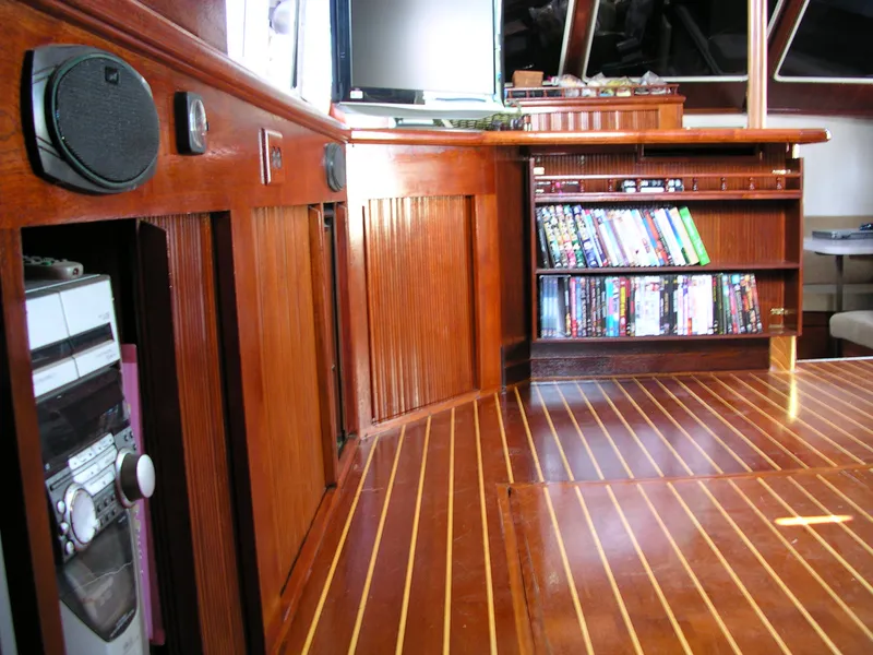 Slide: The Image of Tollycraft Cockpit MY 1988 - 8