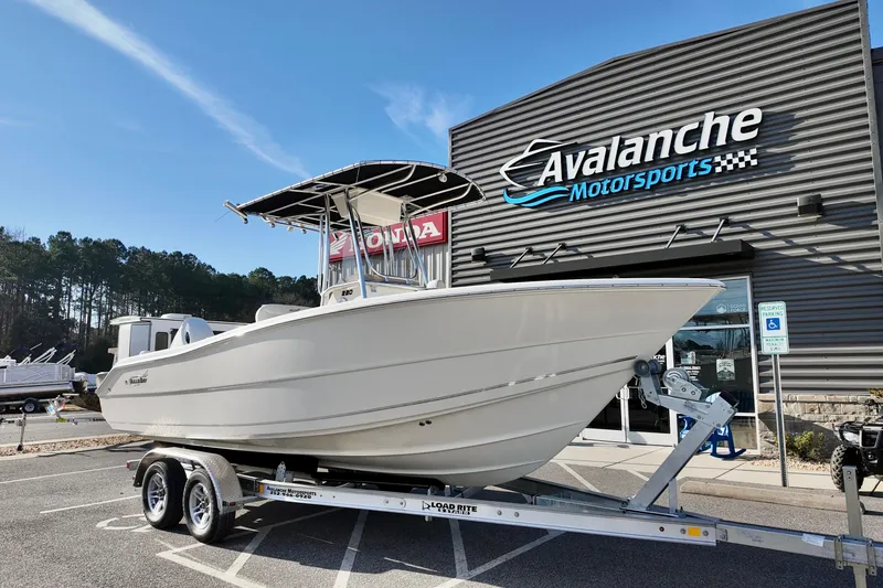 The Image of 2026 Bulls Bay 230 Center Console boat on trailer at Avalanche Motorsports. - 0