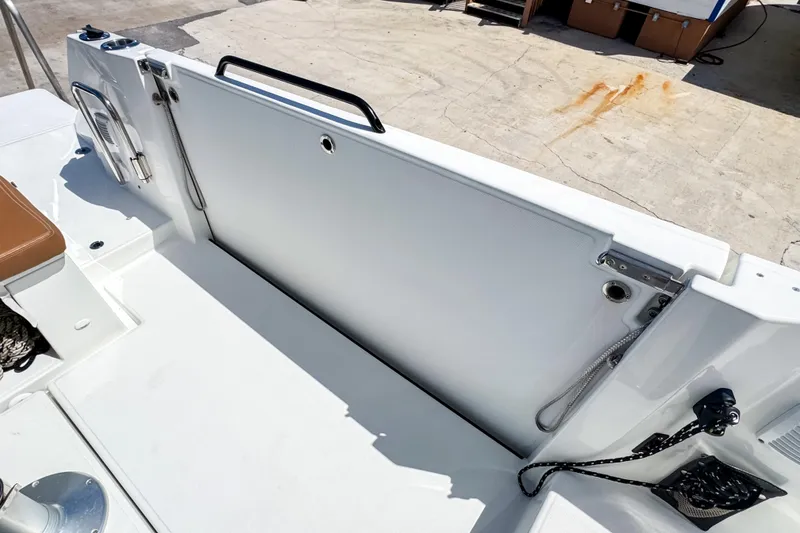 Slide: The Image of 2023 Beneteau Flyer 9 SUNdeck boat deck with seating area. - 24