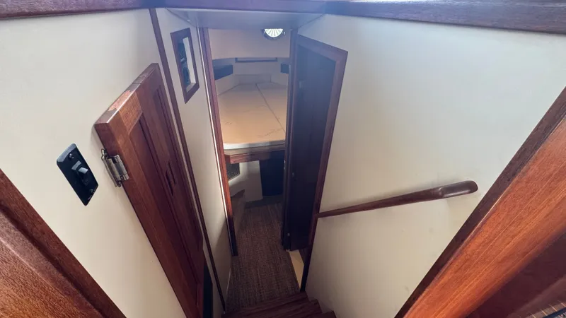 Slide: The Image of Stairs to Forward Stateroom - 34