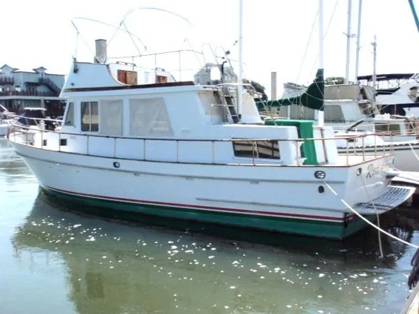 Slide: The Image of Marine Trader 36 Aft Cabin 1977 - 0