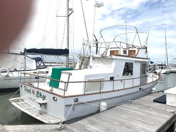 Slide: The Image of Marine Trader 36 Aft Cabin 1977 - 1