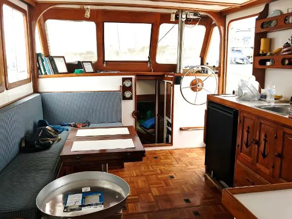 Slide: The Image of Marine Trader 36 Aft Cabin 1977 - 2