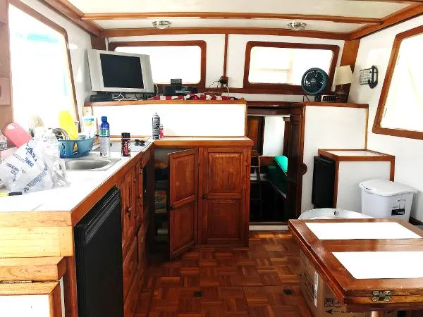 Slide: The Image of Marine Trader 36 Aft Cabin 1977 - 3
