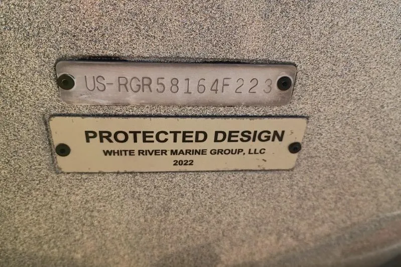 Slide: The Image of 2023 Ranger Z520R boat with protected design by White River Marine Group, LLC. - 13