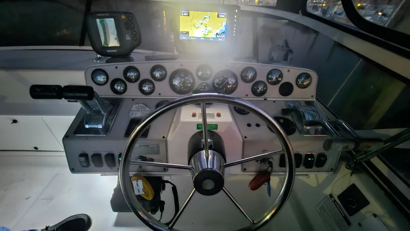 Slide: The Image of Carver Yachts Voyager 1997 - 4